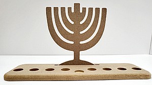 חנוכיית mdf חנוכיה חנוכיית mdf חנוכיה